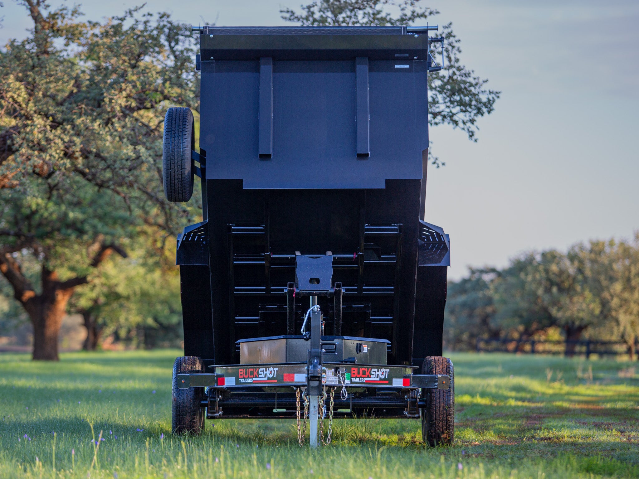 Buckshot LPE Bumper Pull Dump Trailer