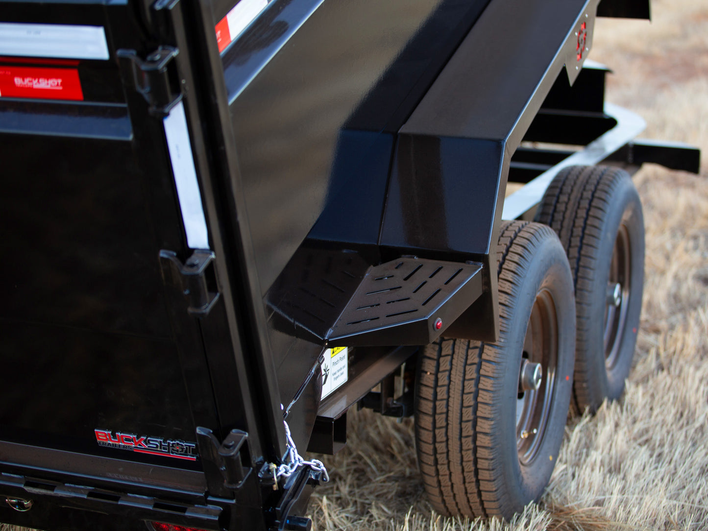Buckshot LPF Bumper Pull Dump Trailer