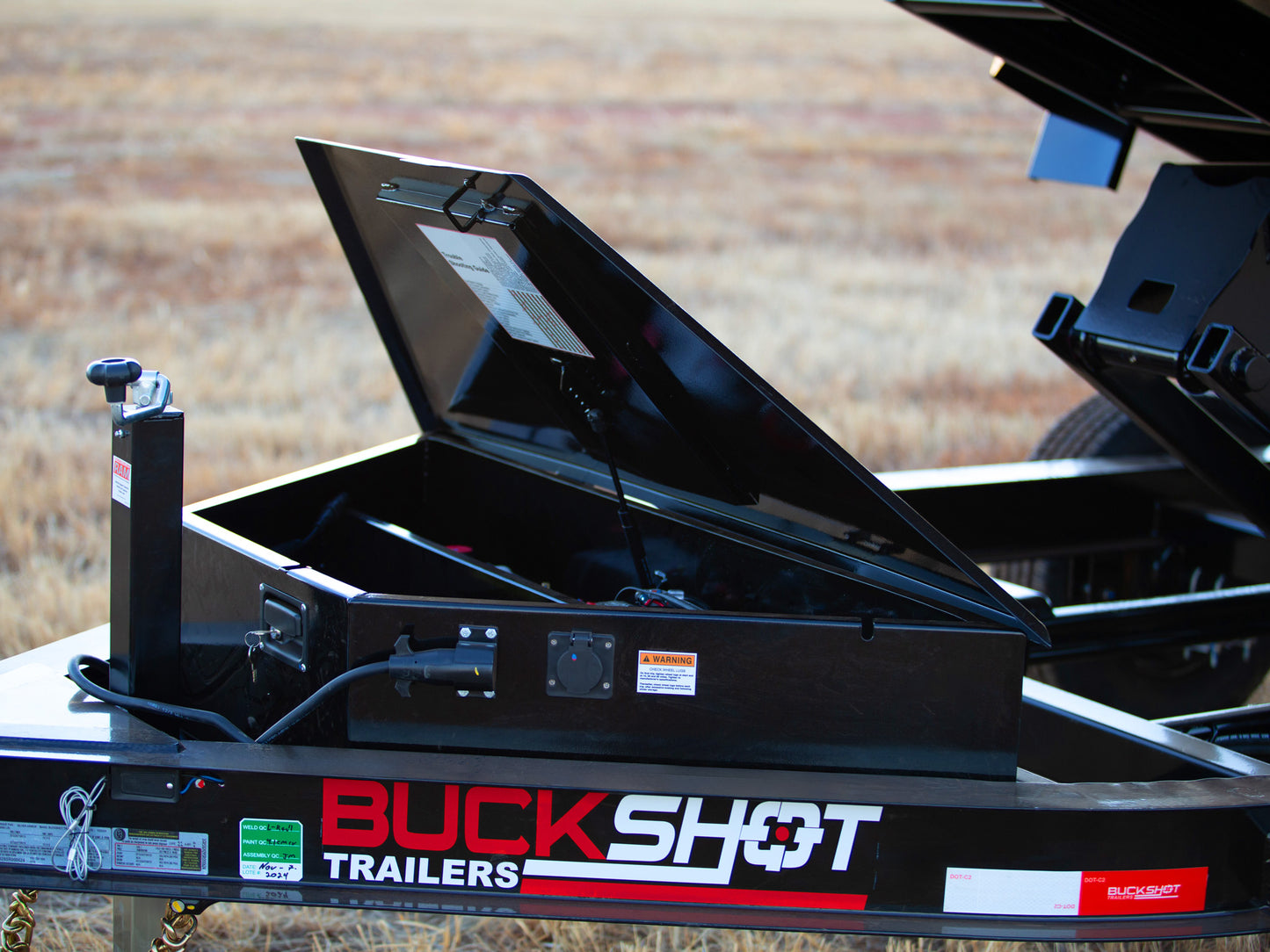 Buckshot LPF Bumper Pull Dump Trailer