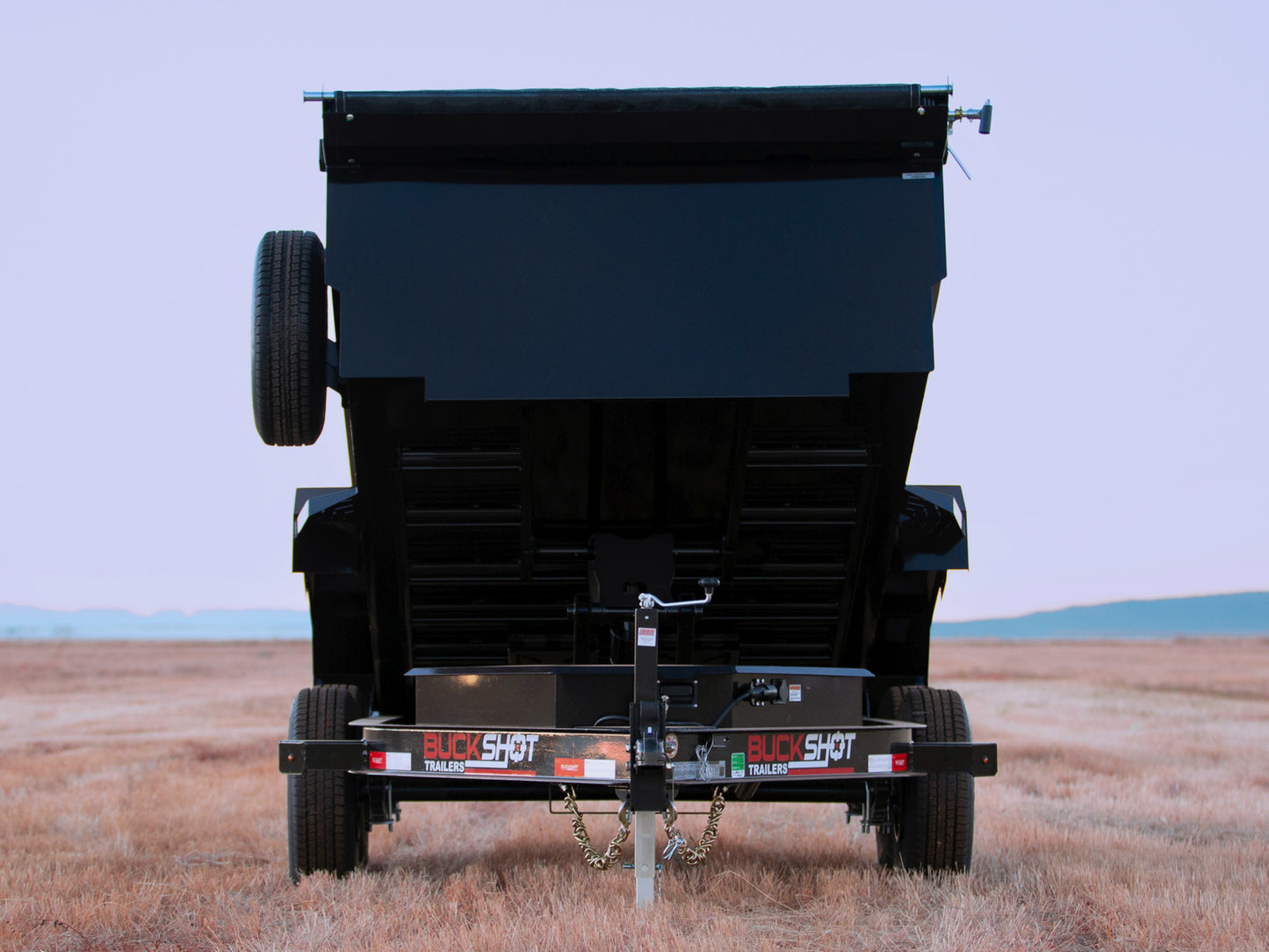 Buckshot LPF Bumper Pull Dump Trailer