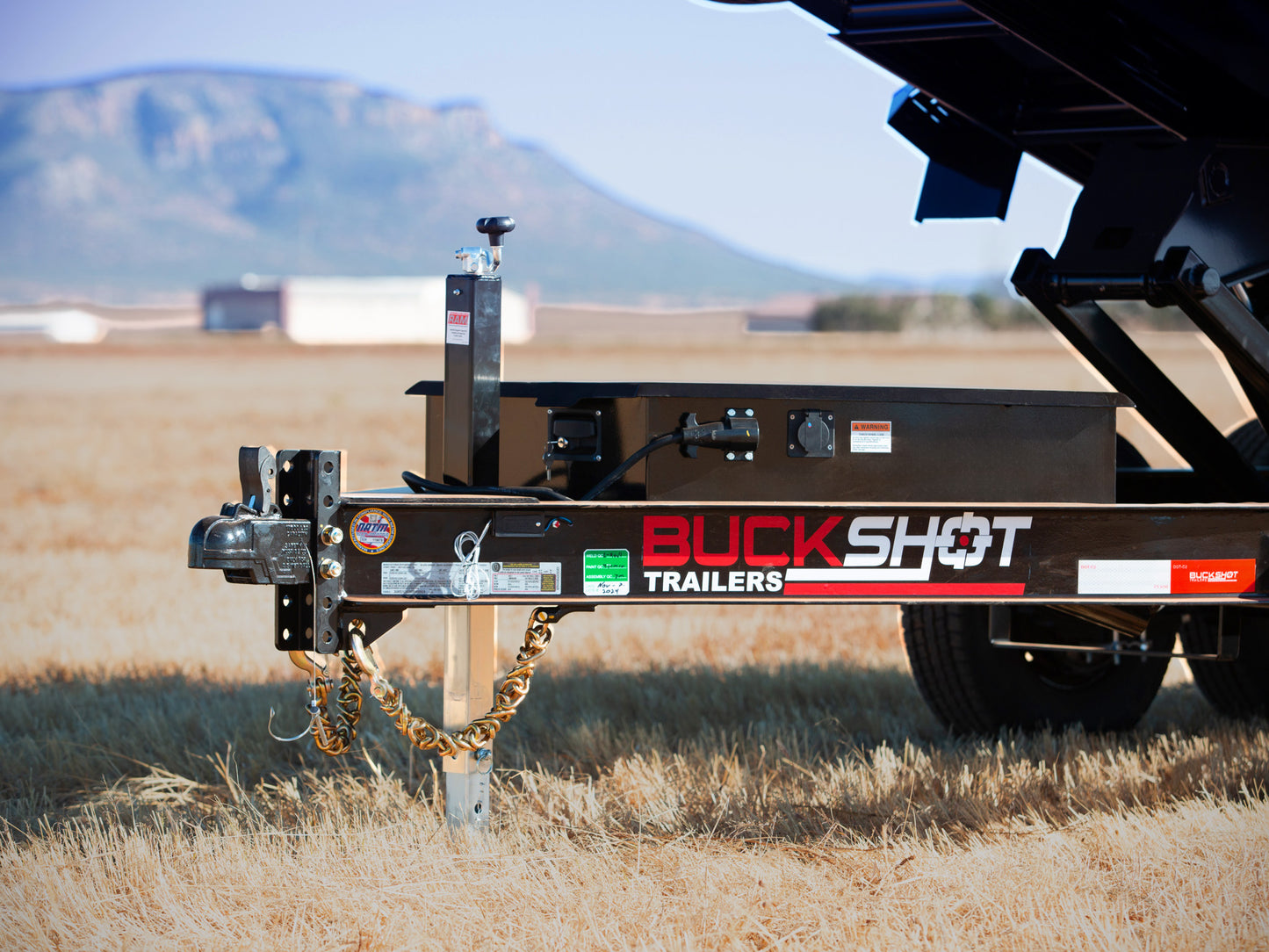 Buckshot LPF Bumper Pull Dump Trailer