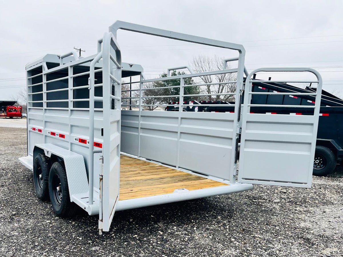 Ranch Boss 1/2 Top Bumper Pull Livestock Trailer - Stryker Dealership Group