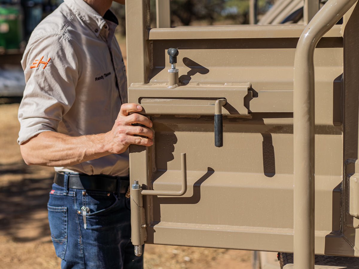 Ranch Boss 3/4 Top Bumper Pull Livestock Trailer