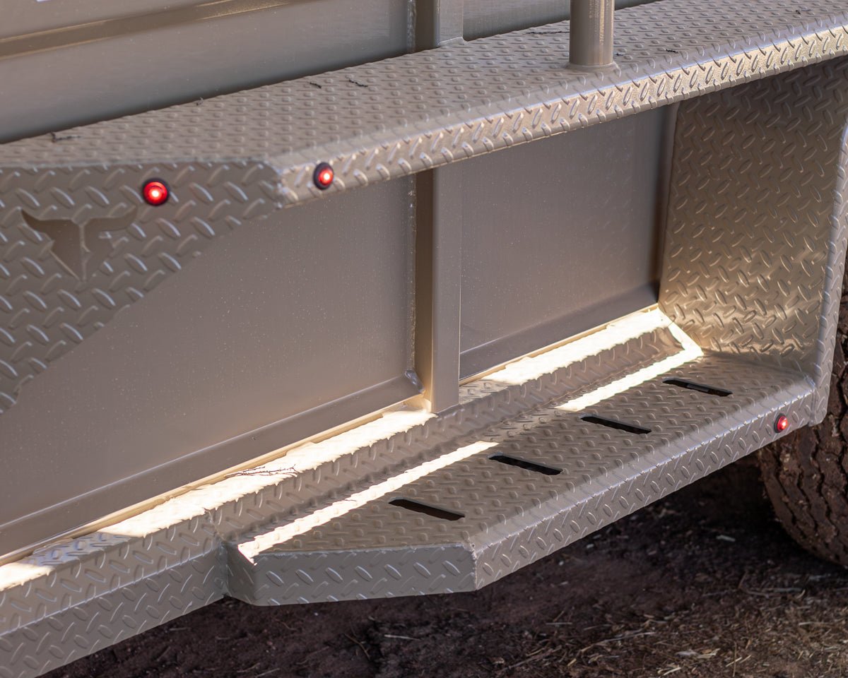 Ranch Boss 3/4 Top Bumper Pull Livestock Trailer