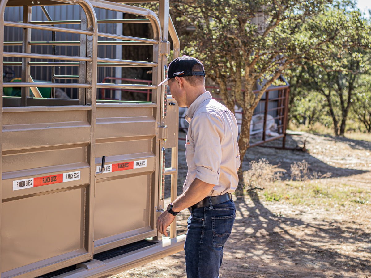 Ranch Boss Full Top Gooseneck Livestock Trailer - Stryker Dealership Group