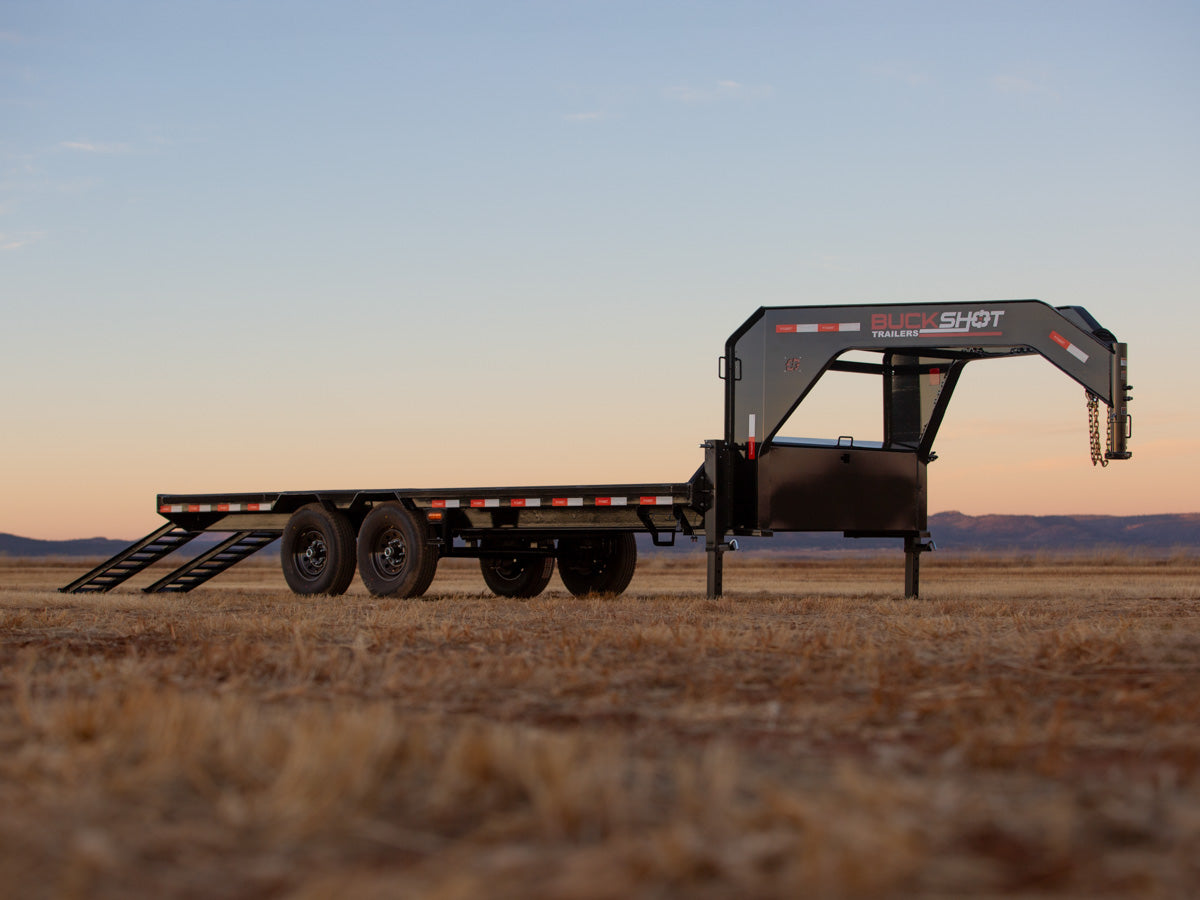 Buckshot Single BOLT Gooseneck Deckover