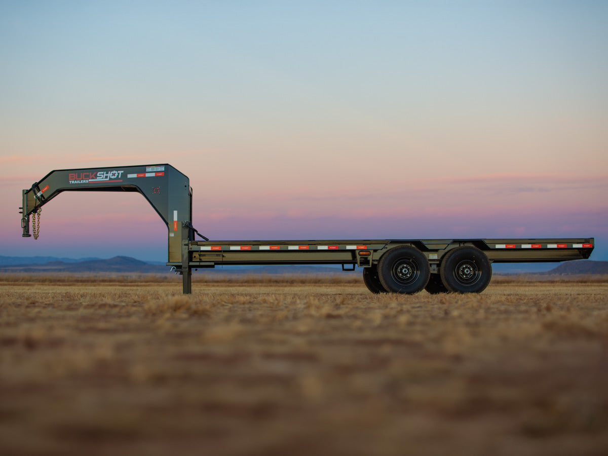 Buckshot Single BOLT Gooseneck Deckover