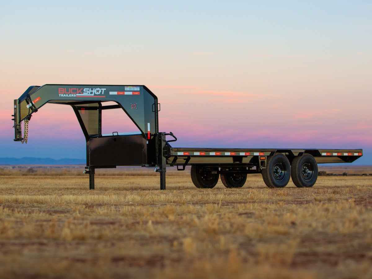 Buckshot Single BOLT Gooseneck Deckover