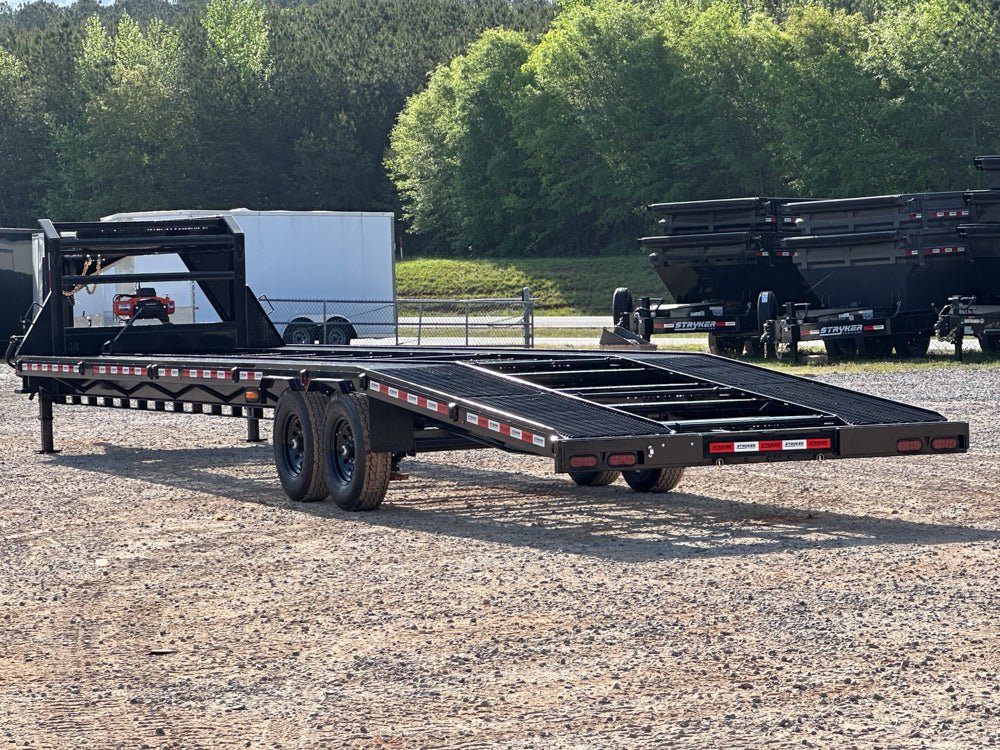 Stryker 36' Mesh Gooseneck Two Car Trailer - Stryker Dealership Group