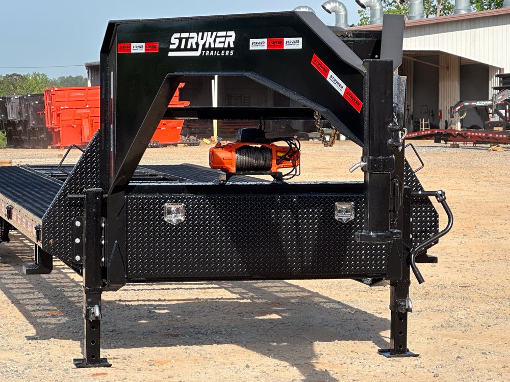 Stryker 36' Mesh Gooseneck Two Car Trailer - Stryker Dealership Group
