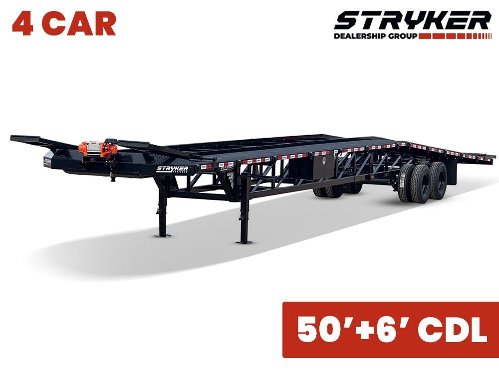 Stryker 50' + 6' Low Profile 4 Car Hauler - Stryker Dealership Group