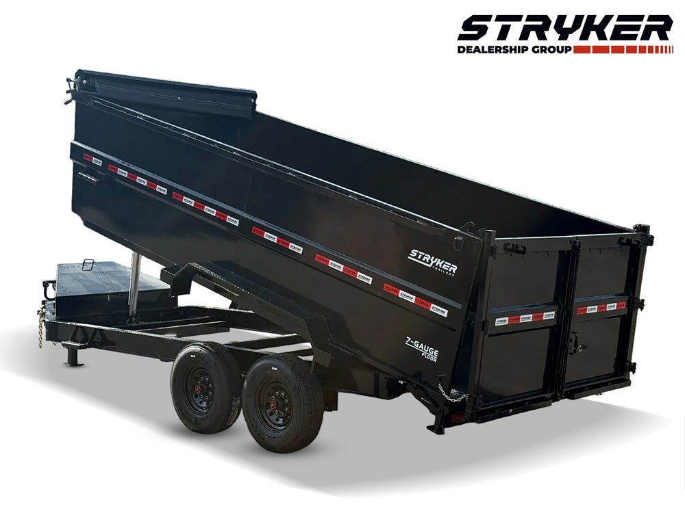 Stryker SDT Bumper Pull Dump Trailer