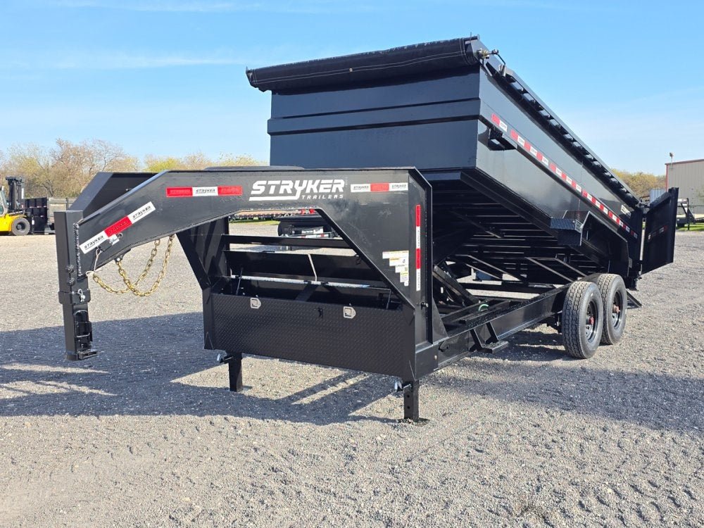 Stryker SDT Gooseneck Dump Trailer