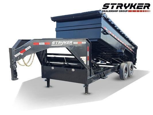 Stryker SDT Gooseneck Dump Trailer