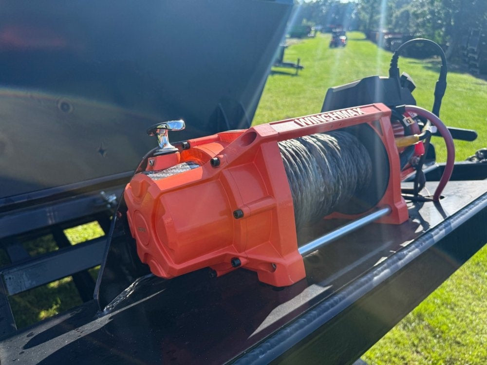 Stryker 14' BP Roll off Bundle (2) 7k Axles + 3 Bins w/ 4' Walls - Roll Off Packages - RO 14' Bumper Pull - TrailerSwap