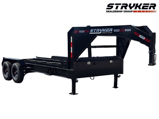Stryker 16' GN Roll Off Base (2) 8K Axles - Roll Off Base Trailer - RO 16' Gooseneck - TrailerSwap