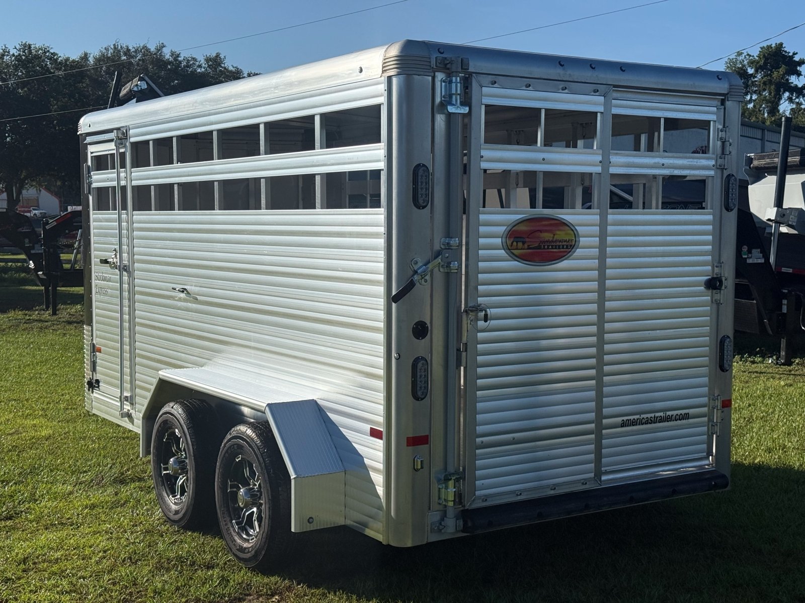 Sundowner Stockman Express Bumper Pull Livestock Trailer - Stryker Dealership Group