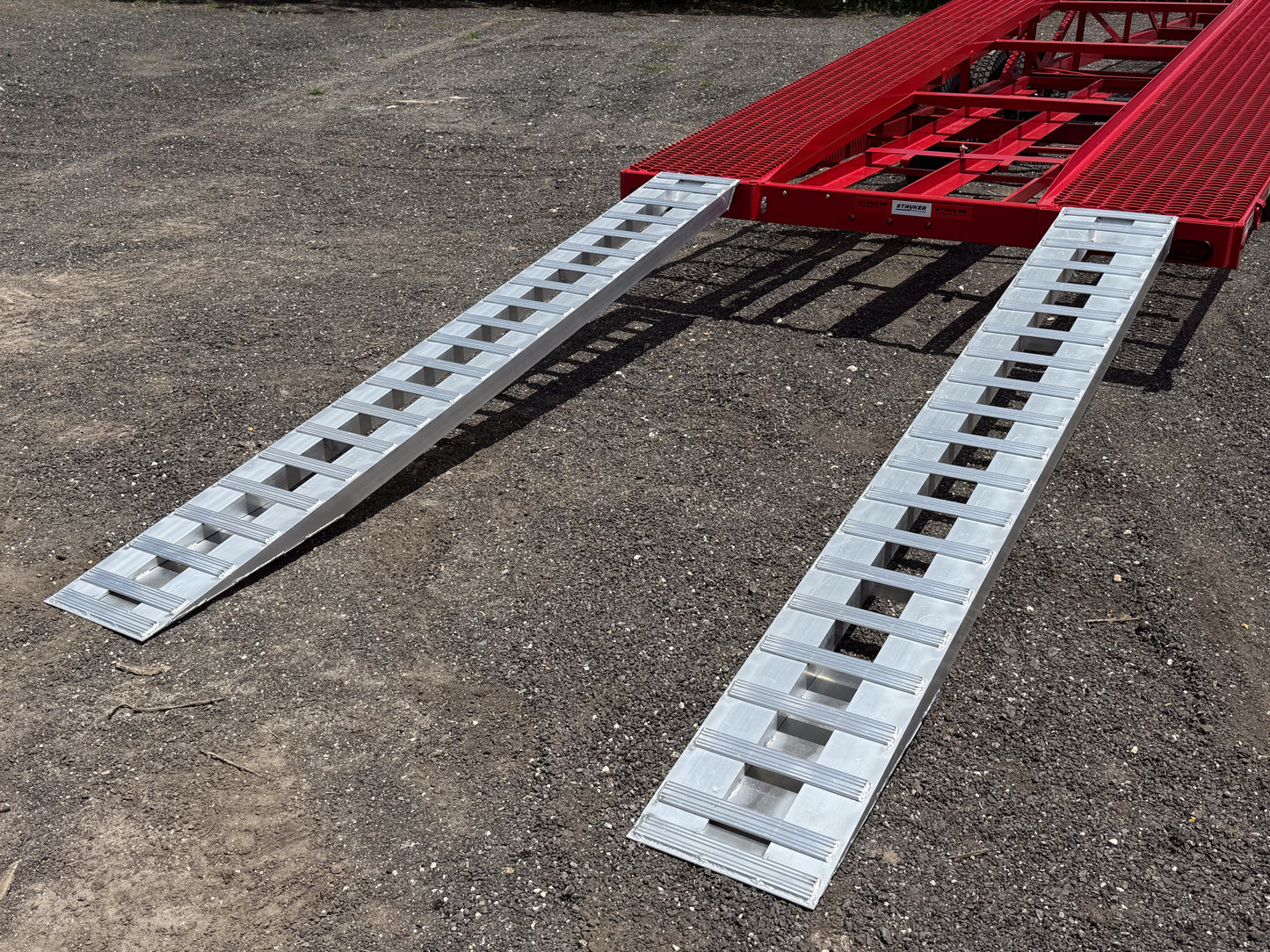 Stryker 50' Wedge 3 Car Hauler (3) 7k axles w/ winch - De-rated 12k GVWR